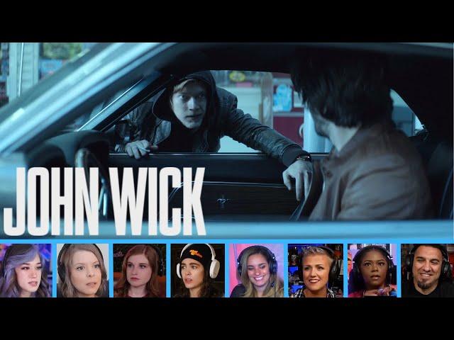 Reactors Reacting to JOHN WICK "NOT THIS B*TCH" | John Wick (2014)