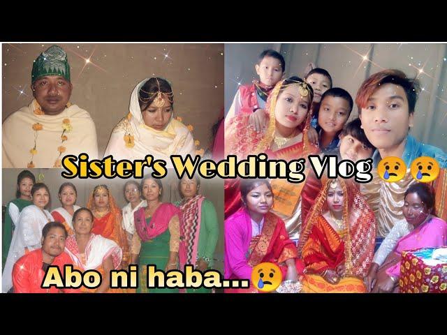 Sister's Wedding Vlog | Indian Bodo Wedding | Abo ni gwthar juli | Ganesh Daimary |