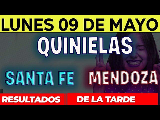 Resultados Quinielas Vespertinas de Santa Fe y Mendoza, Lunes 9 de Mayo