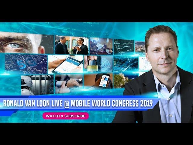 Ronald van Loon Live @ Mobile World Congress 2019