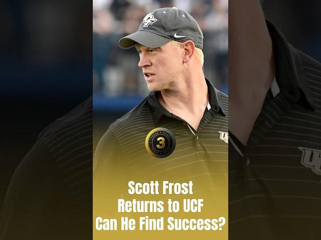 Scott Frost Returns | These 3 Things #scottfrost #ucffootball #ucfknights #ucf