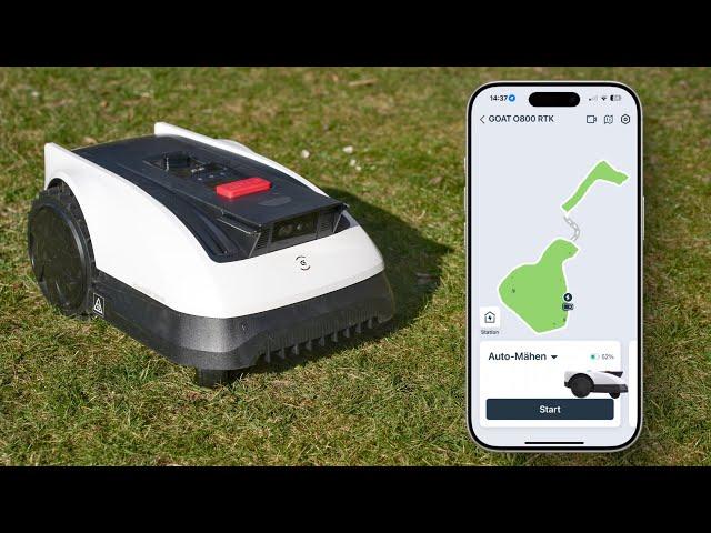 Bester Mähroboter unter 1000€? ECOVACS GOAT O800 RTK im Test!