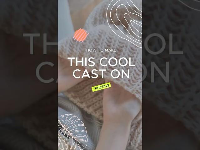 So cool and easy wow! #knitting #tutorial