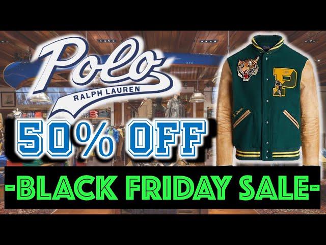 Polo Ralph Lauren Black Friday  Sale- Shopping Spree 2022 50% OFF Apparel & 25% OFF Accessories