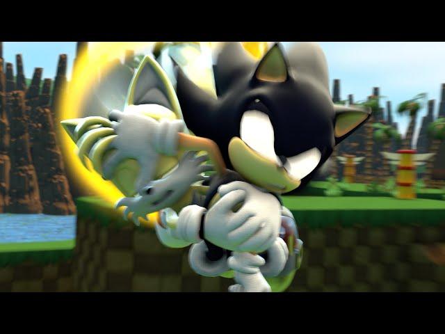 [SFM] ||Re-upload|| Dark Sonic vs. Super Tails revisited