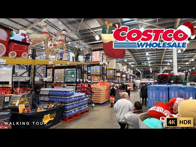 Costco  UK Christmas Shopping & Black Friday Sale 4K | Walking Tour