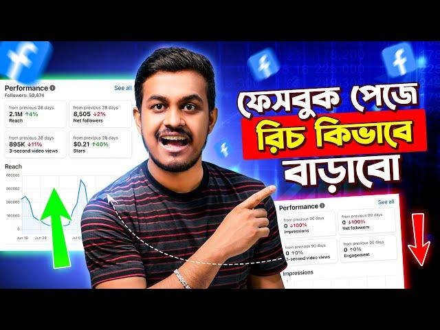 ফেসবুক পেজের রিচ বাড়ানোর উপায় || How to Increase Facebook Reach Bangla