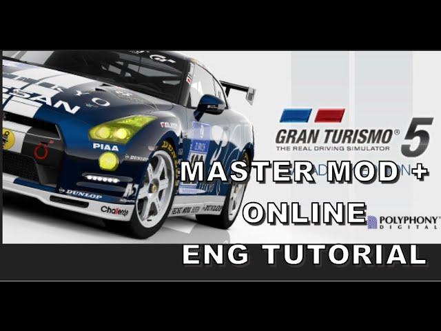 (PS3) How to Play Gran Turismo 5 Online + Master Mod Install Guide English Tutorial 2025