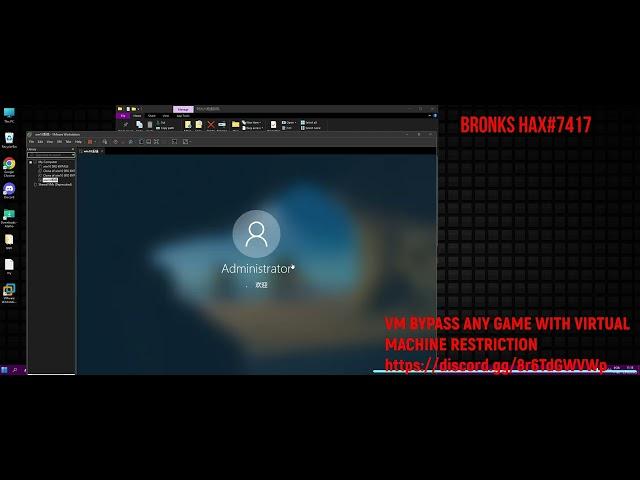 Bypass VMware any GAME WITH VIRTUAL MACHINE RESTRICTION- JOIN DISCORD https://discord.gg/8r6TdGWVWp