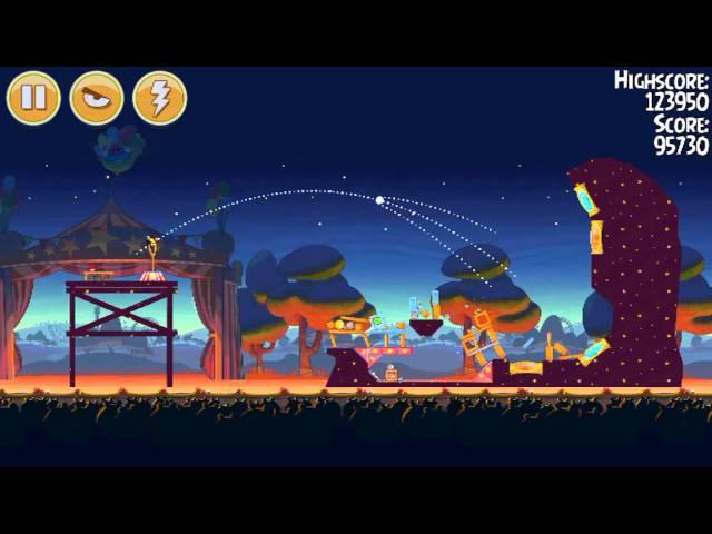 Angry Birds Seasons 1-5 Abra-Ca-Bacon 1-5 Seasons 2013 1-5 3 Stars walkthrough tutorial