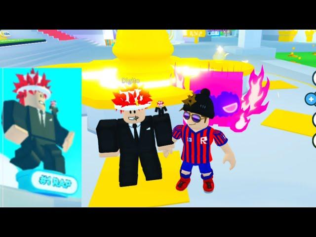 Digito is dancing ! RAP #1 In Leaderboard Pet Simulator X ! Rainbow Inferno Dominus ! PSX