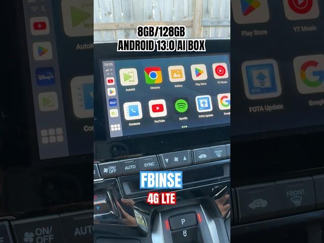 Android 13 Magic Carplay AI Box 8-Core, 8GB+128GB
