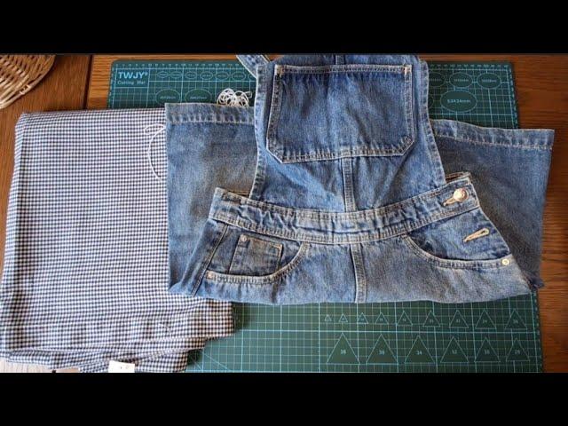 DIY  Я В ВОСТОРГЕ  ОТ ЭТОЙ  ТЕХНИКИ ️  СУМКА ИЗ САРАФАНА #sewing  #손바느질