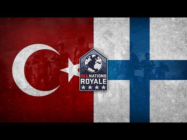 GLL Nations Royale Europe Semi Finals - Team Turkey vs Team Finland (PUBG)