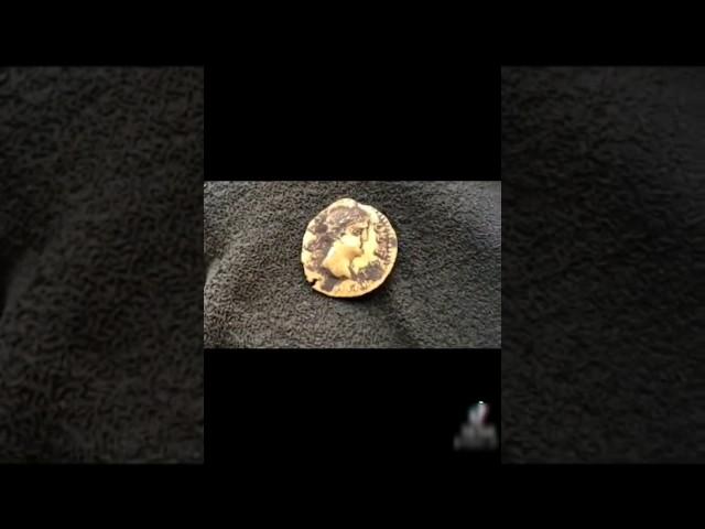 Roman gold coin aureus#gold #coins #shorts#