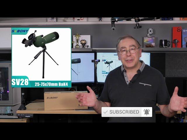 SVBONY SV28 Spotting Scopes Review