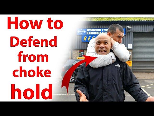 How to get out of a Choke Hold | Street fighting