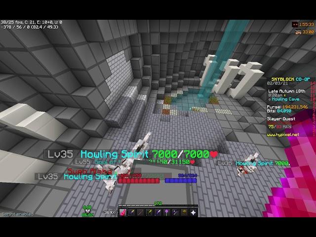 1-shot sven 4 no tux, no ring of love (hypixel skyblock)