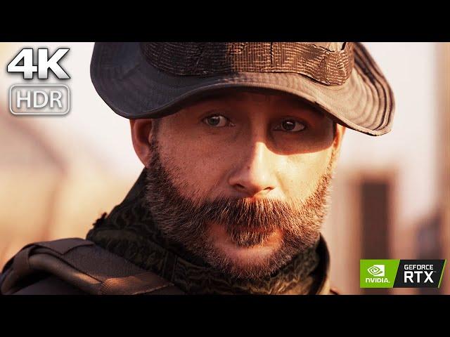 CALL OF DUTY: MODERN WARFARE All Cutscenes (4K HDR 60FPS RTX 3090 Ti) Game Movie Ultra HD