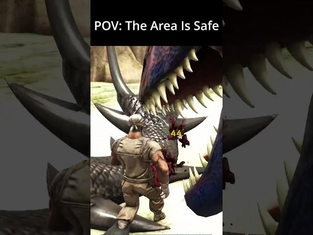 I Think It's Safe Here #arksurvivalevolved #arksurvivalgame #gaming #funnygaming