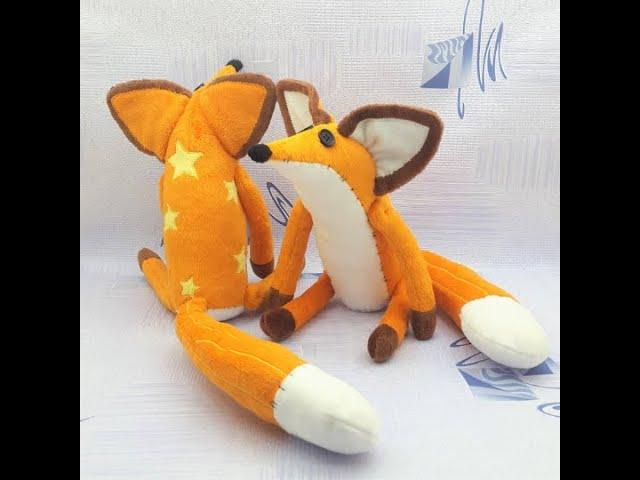 Mr Fox toy from Liitle Prince.Custom plush