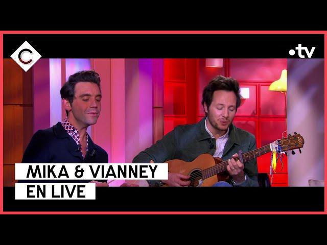 Mika & Vianney en live dans C à vous - 07/02/2023