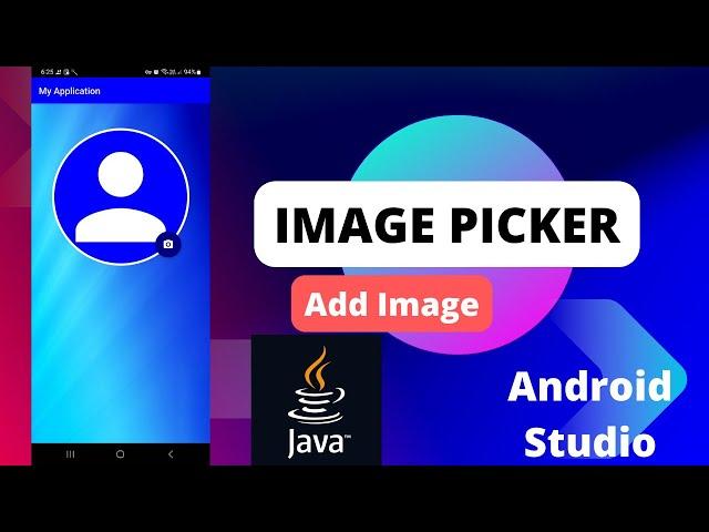 Pick Image From Gallery In Android Studio | Image Picker | Image Picker Library In Android | Java