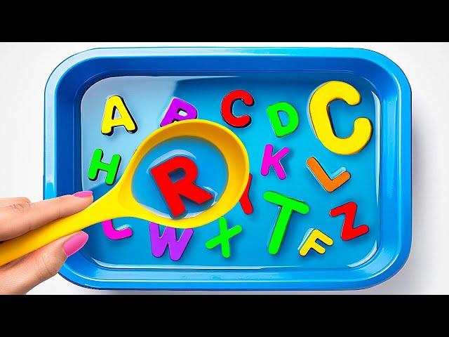 Let's Learn Letters!  Fun Playing & Clay Molding for Toddlers