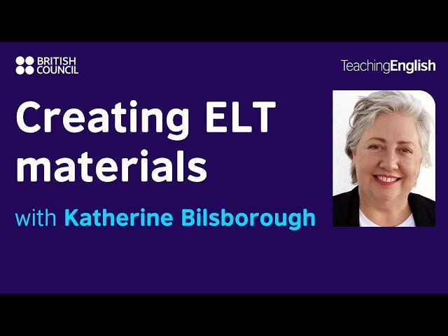 How to create effective ELT materials