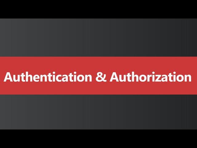 What is Authentication and Authorization (Hindi)