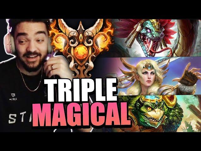 We Went 3 Magicals and it Was BROKEN? - Grandmasters Ranked Joust - Smite