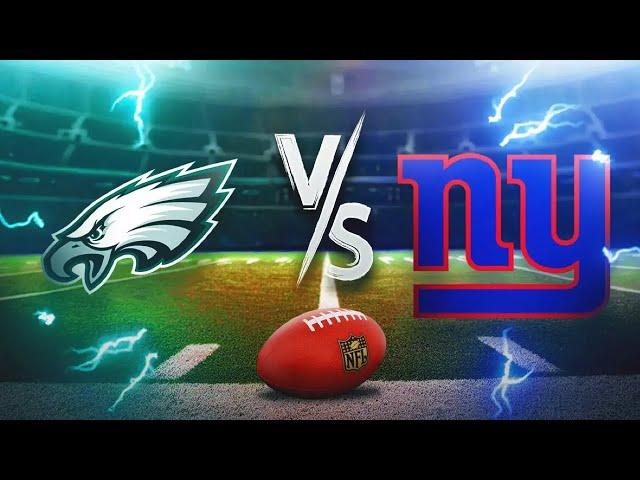 Philadelphia Eagles vs New York Giants Play by Play & Reaction