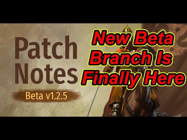 Bannerlord NEW Beta Branch 1.2.5 Patch Notes Review   | Flesson19