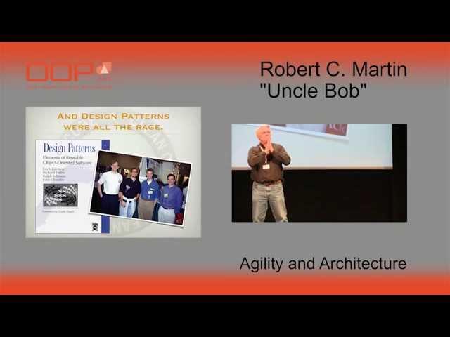 OOP 2015 Keynote - Robert C. Martin ("Uncle Bob"): Agility and Architecture