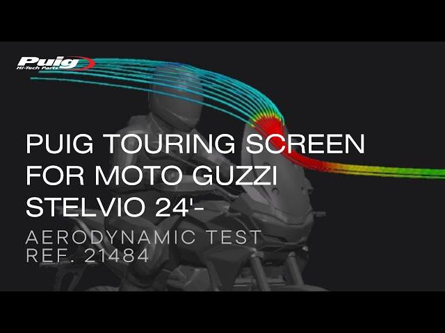 REF.21484 - TOURING SCREEN FOR MOTO GUZZI STELVIO 24'-