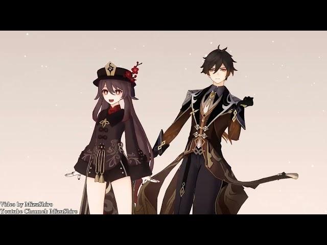 【MMD/Genshin Impact】サツキ - Mesmerizer (Zhongli x Hu Tao)