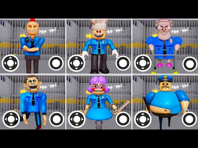 What if I BECOME EVERYONE ALL Barry's Prison MORPHS! - Grumpy Gran, Mr Funny, Siren, Papa (#roblox)