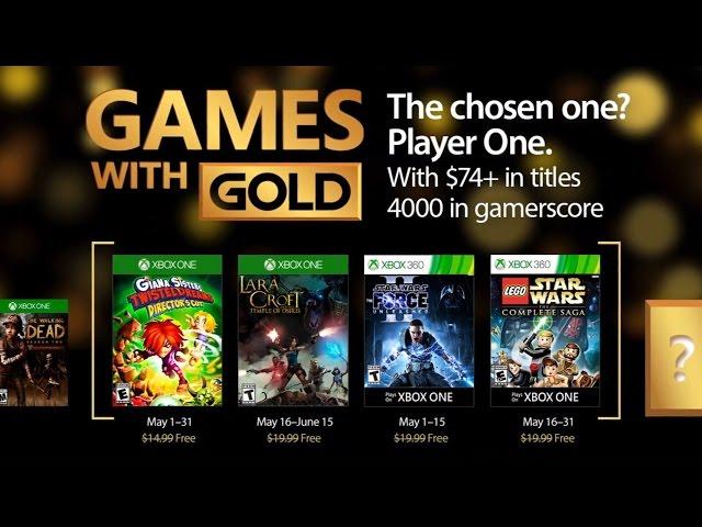 Games with Gold – Май 2017 бесплатные игры (XONE)