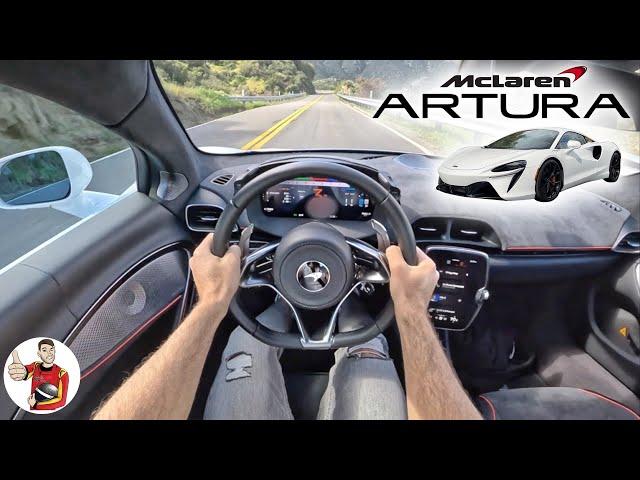 The McLaren Artura is the Most Livable, Lively Supercar (POV Drive Review)