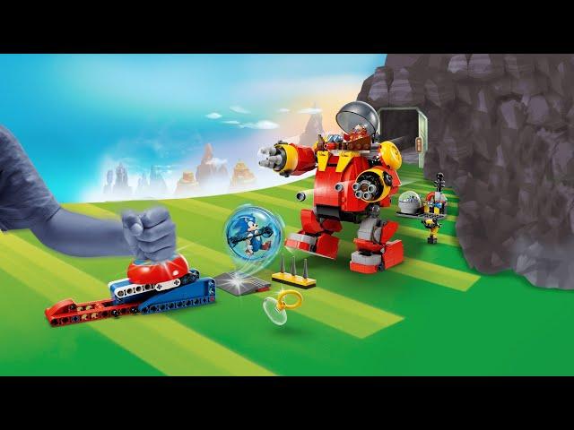 LEGO Sonic Dr. Eggman's Death Egg Robot 76993 set review.