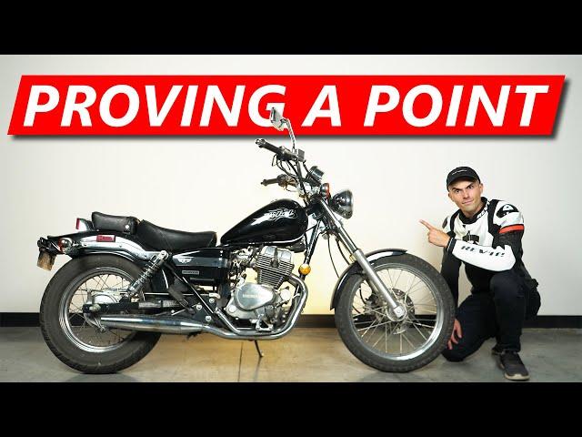 A Honda Rebel is better than any Chinese 250cc Motorcycle. And I can prove it.