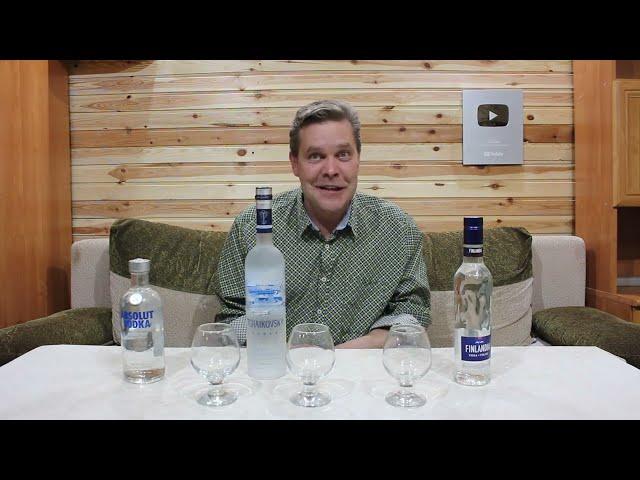 Ещё про импортозамещение :) "Finlandia" vs "Absolut" vs "Чайковский".