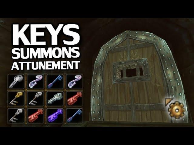 WoW Classic Keys/Attunement/Secret Boss Summon Guide