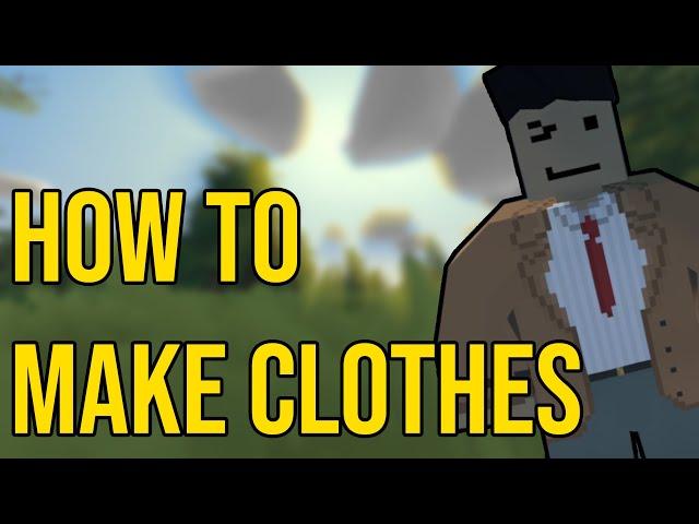 How To Make Clothes in Unturned (2024)