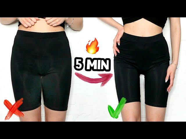 THIN LEGS IN 5 MINUTES! How to Lose Weight in Thighs