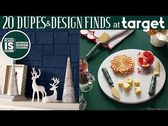 Top 20 Design Finds @ Target & Pottery Barn dupes