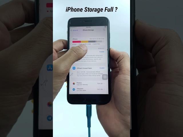 iOS 17/17.4 - Clean iPhone Storage #shorts