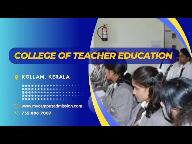 College of Teacher Education - Arkannoor | mycampusadmission.com