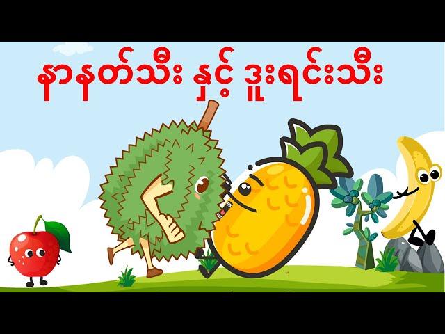 Pineapple and Durian - Kid Song | နာနတ်သီးနဲ့ ဒူးရင်းသီး - ကလေးသီချင်း