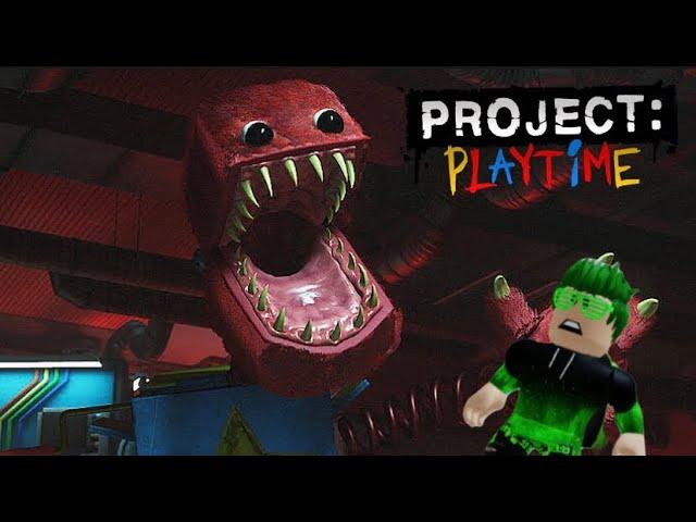 СТРАННАЯ КОРОБКА ПЫТАЕТЬСЯ УБИТЬ НАС!!/Roblox Project Playtime Multiplayer